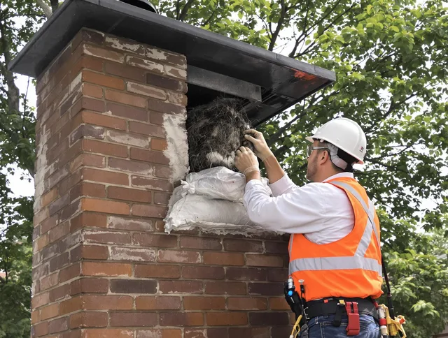 Humane removal of debris and animals by San Juan Capistrano Chimney Sweep in San Juan Capistrano, CA