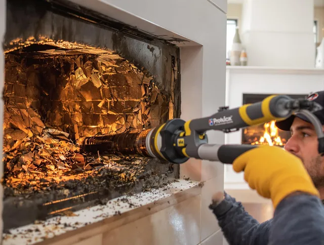 Professional chimney cleaning by San Juan Capistrano Chimney Sweep in San Juan Capistrano, CA