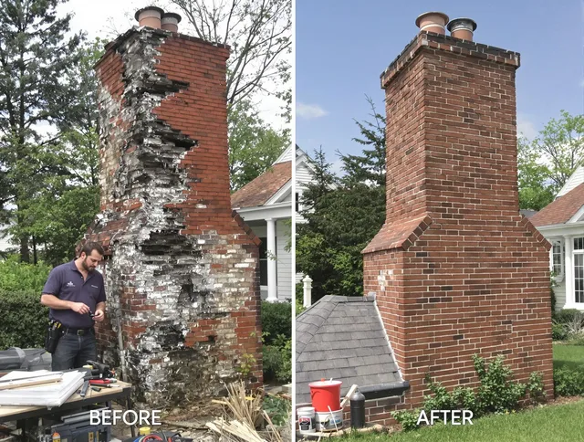 San Juan Capistrano Chimney Sweep performing a full chimney restoration in San Juan Capistrano, CA