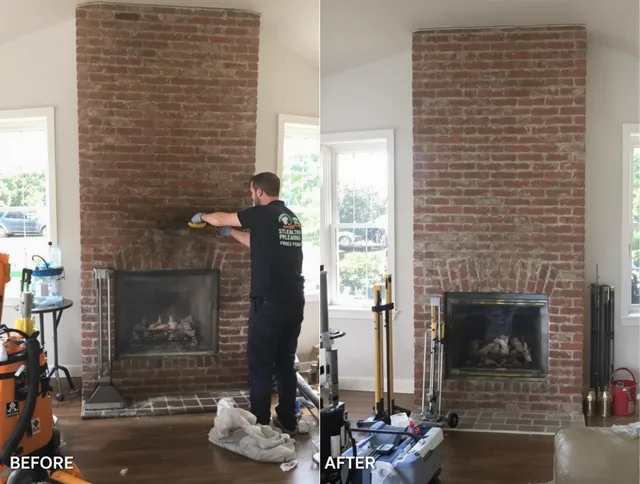 Finished chimney sweeping service by San Juan Capistrano Chimney Sweep in San Juan Capistrano, CA