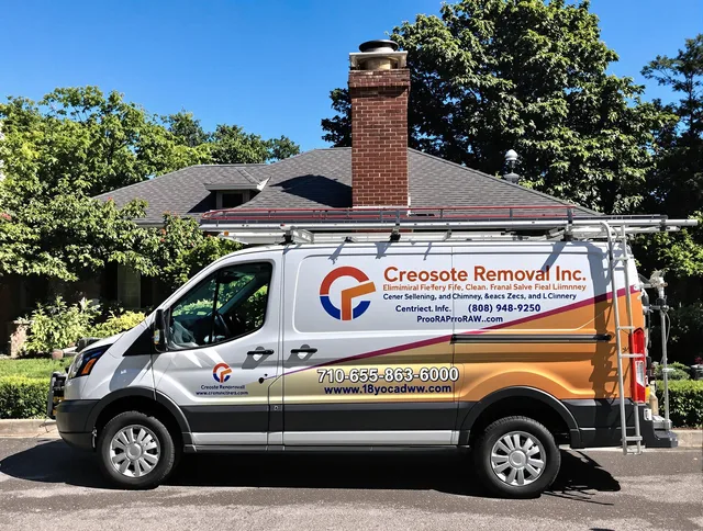San Juan Capistrano Chimney Sweep technician removing creosote safely in San Juan Capistrano, CA