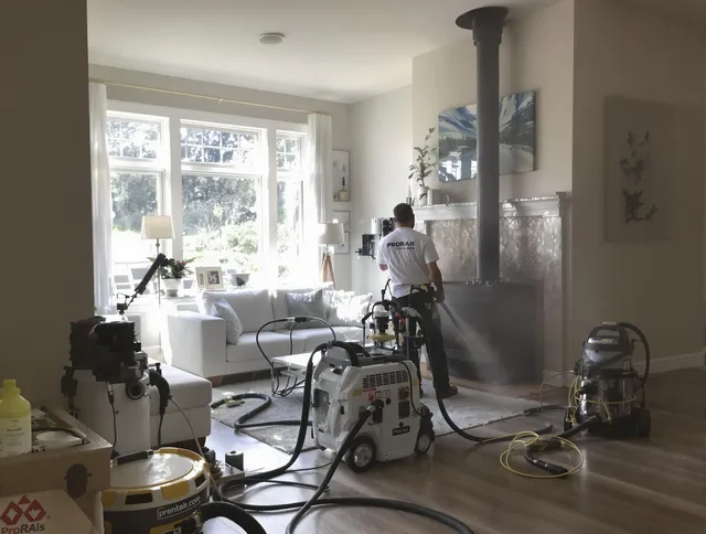 Soot removal service by San Juan Capistrano Chimney Sweep for a fireplace in San Juan Capistrano, CA